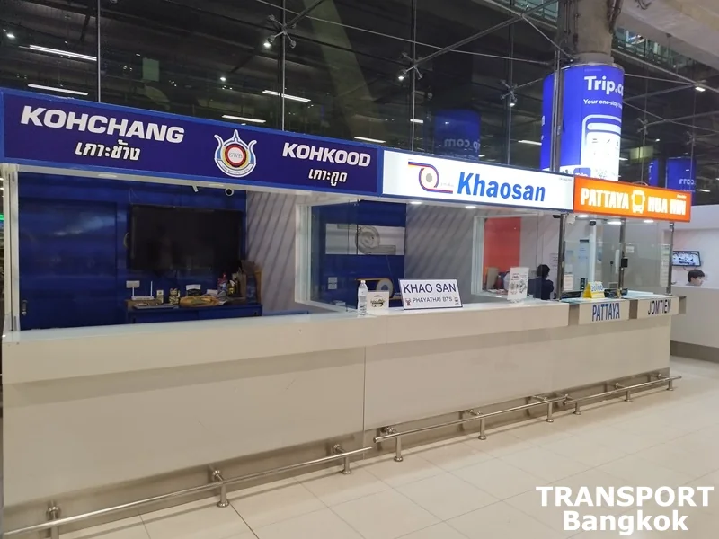 Bus from Bangkok Airport to Pattaya, Hua Hin, Koh Chang