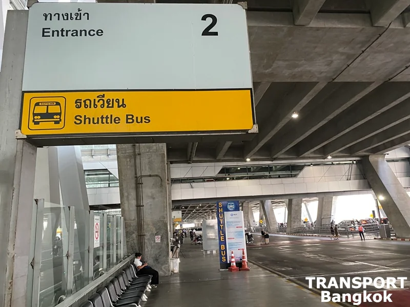 Shuttle bus between BKK and DMK airports