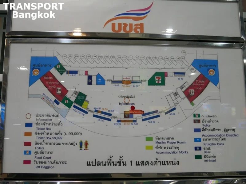 Mo Chit Bus Station - Bangkok Northern Bus Terminal