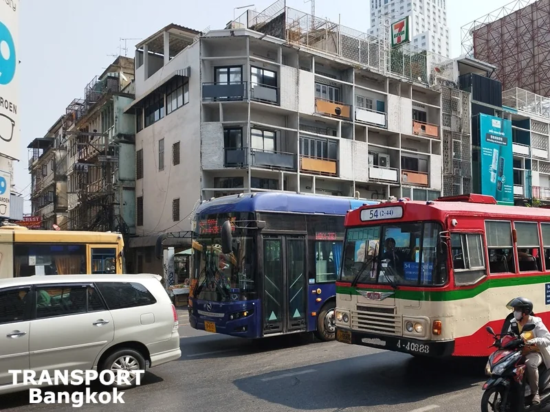 Public Bus in Bangkok