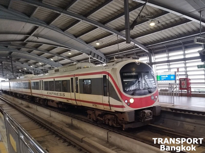 Bangkok Airport Rail Link - Train from Airport to City Center