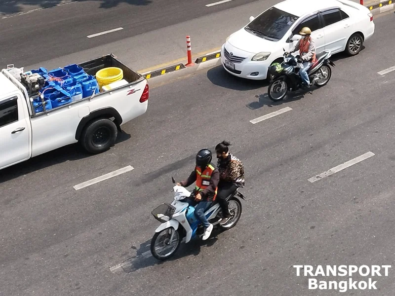 Motorbike Taxi in Thailand