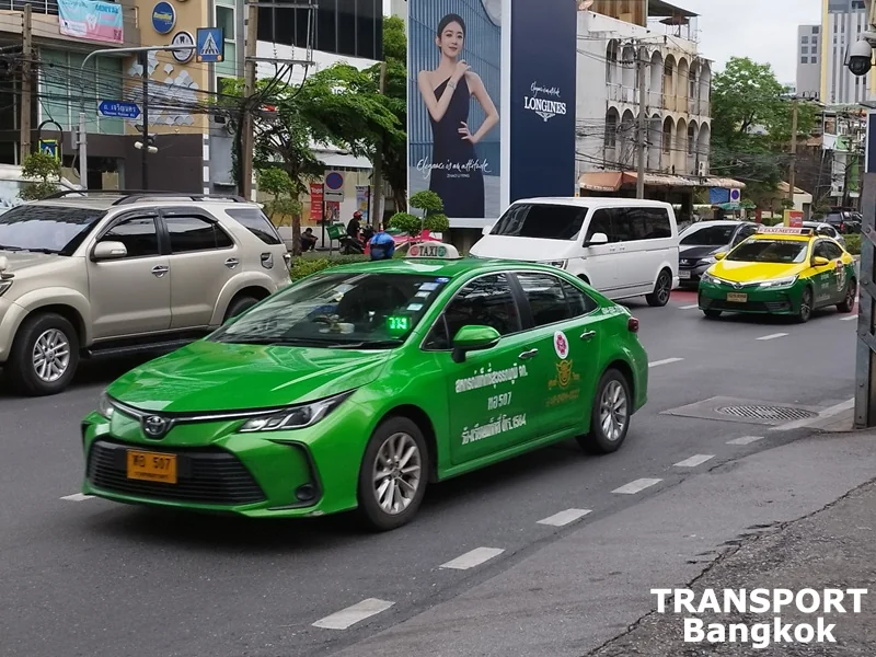Metered Taxi in Thailand